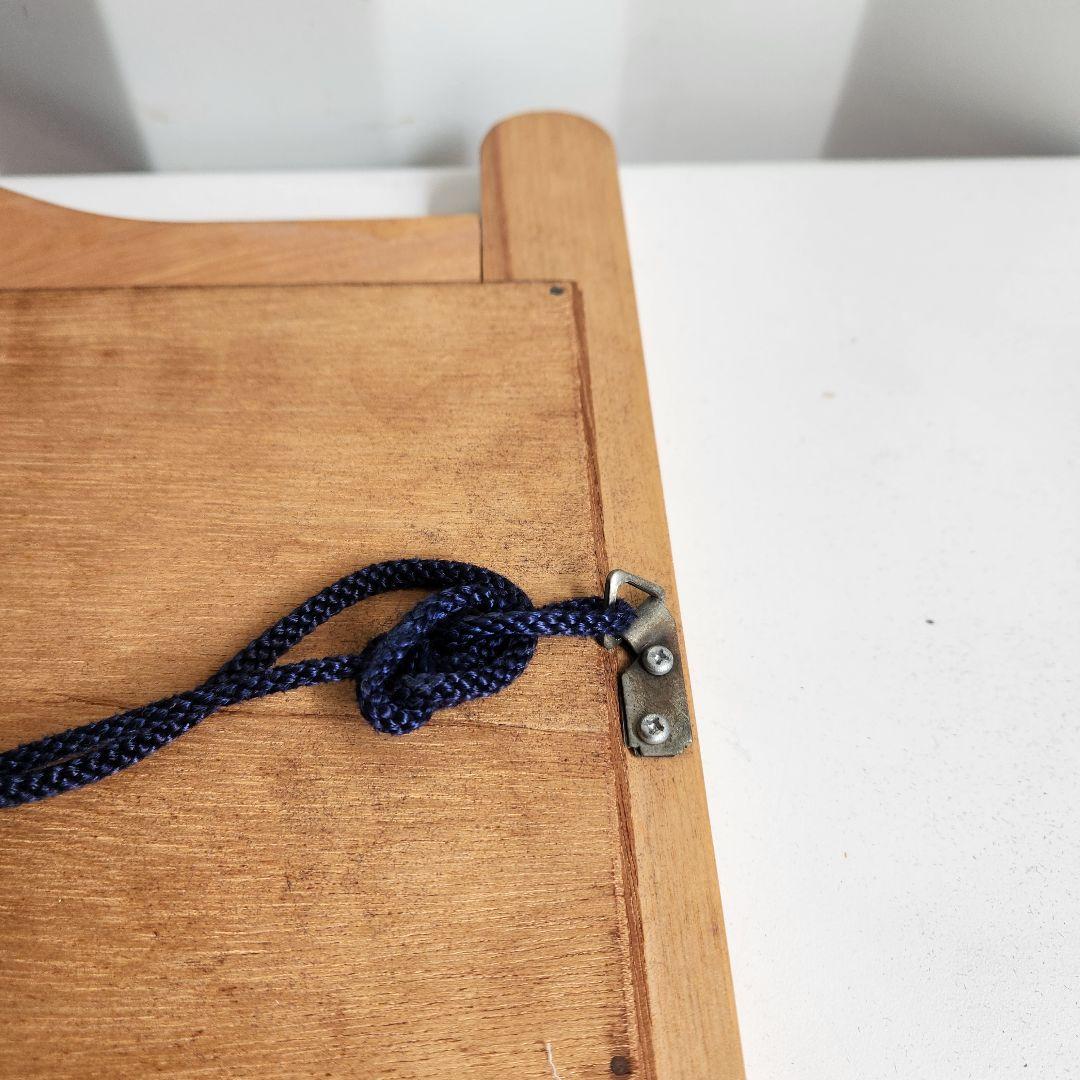 美品 ヴィンテージ　天然木　ウォールミラー 壁掛け鏡 無垢材 鏡