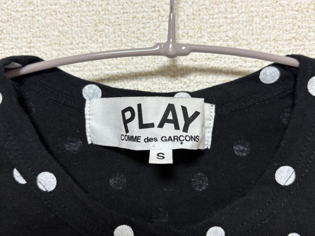PLAY COMME des GARCONS ドット柄 Tシャツ