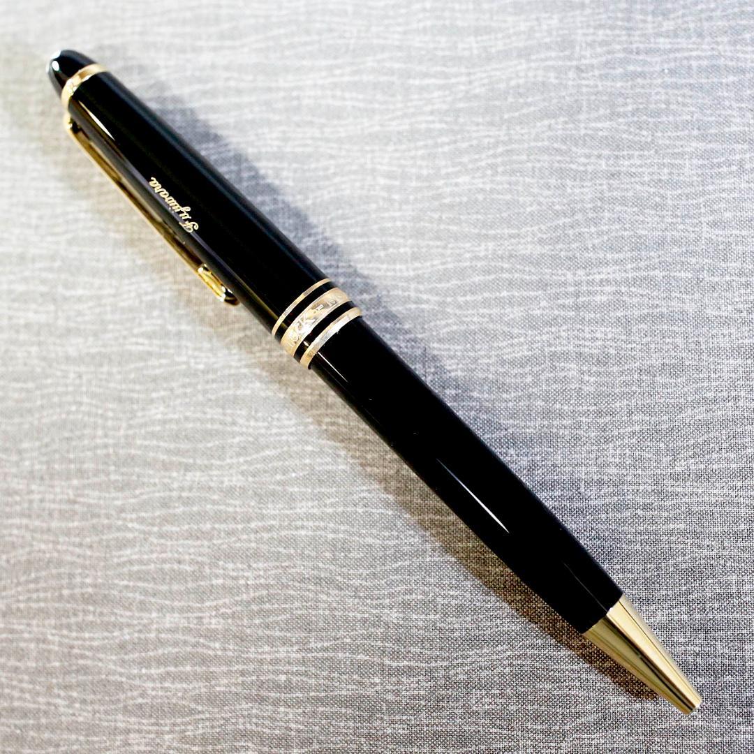 【極美品 送料込み】モンブラン ボールペン １６４ マイスター ゴールド ②
