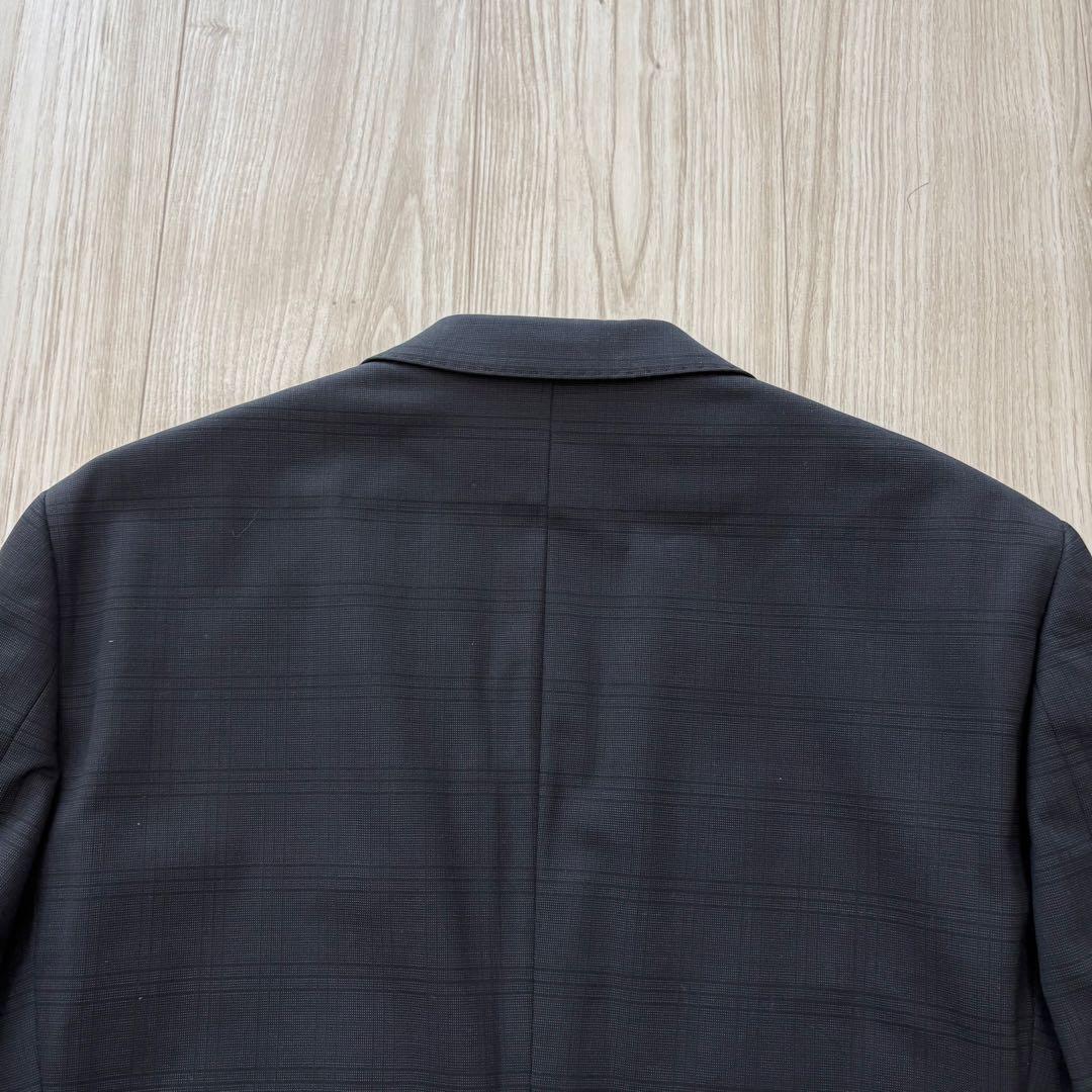 【美品】MAJI スリーピース スーツ A6 L チャコール チェック シルク混