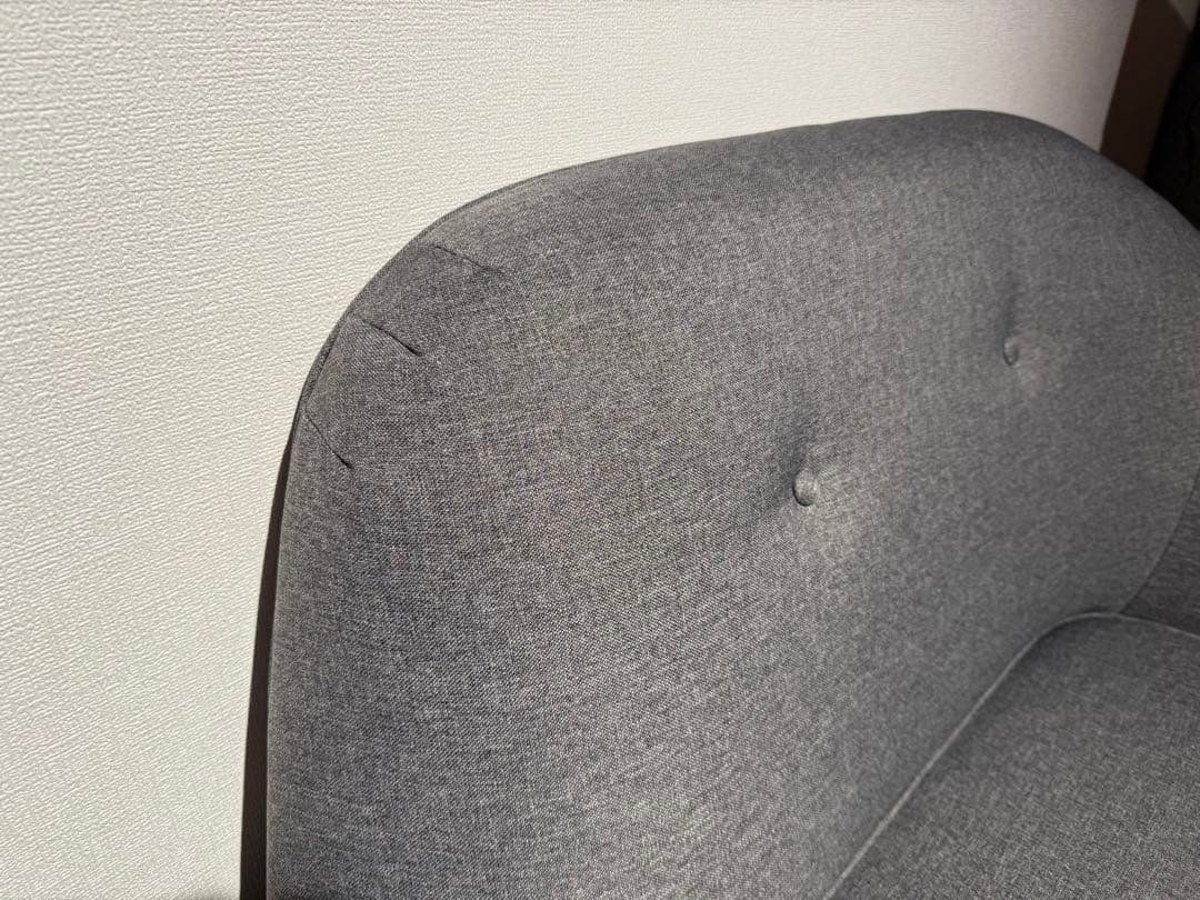 NOCE◆2人掛けソファ◆YU8946B◆グレー