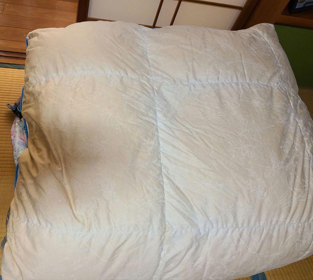 羽毛掛け布団ダブル　ダウン95％羽毛掛け布団ダブル