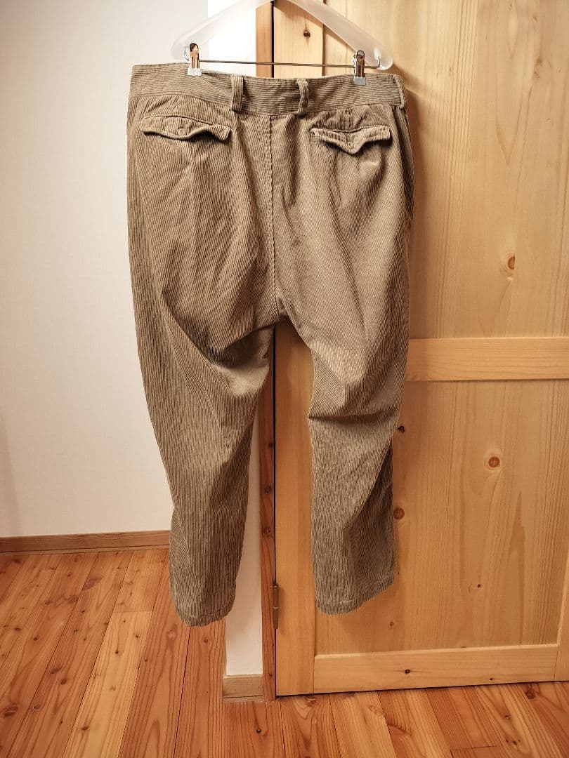 2本セット WAIPER.inc M-52 コーデュロイ テーパード ストレート