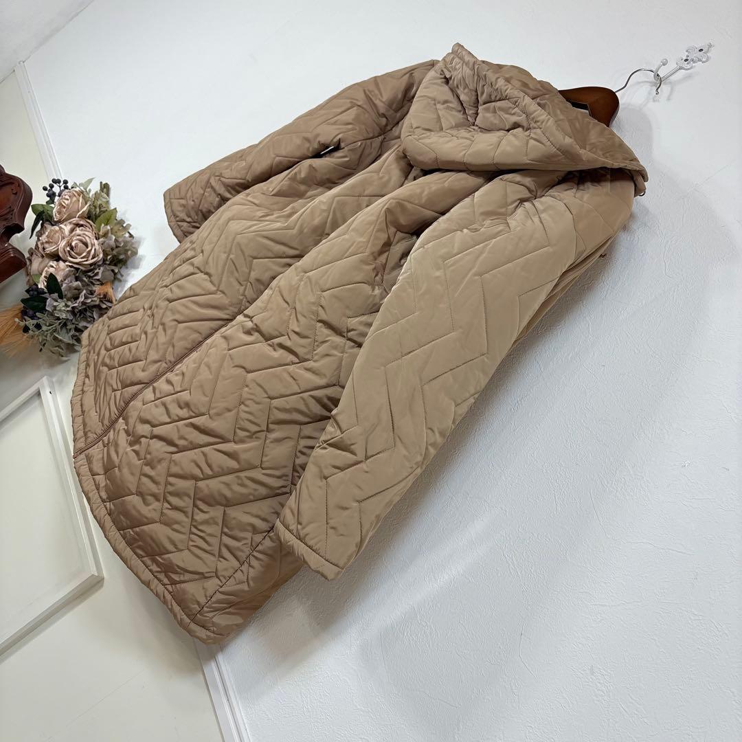 美品　milktea マタニティ　中綿　コート　抱っこ