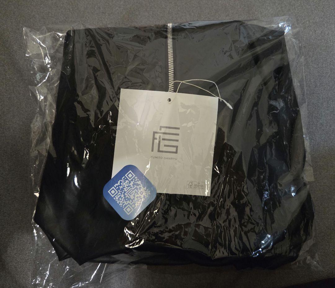 バッグ FUMITO GANRYU Draped Shoulder Bag Black