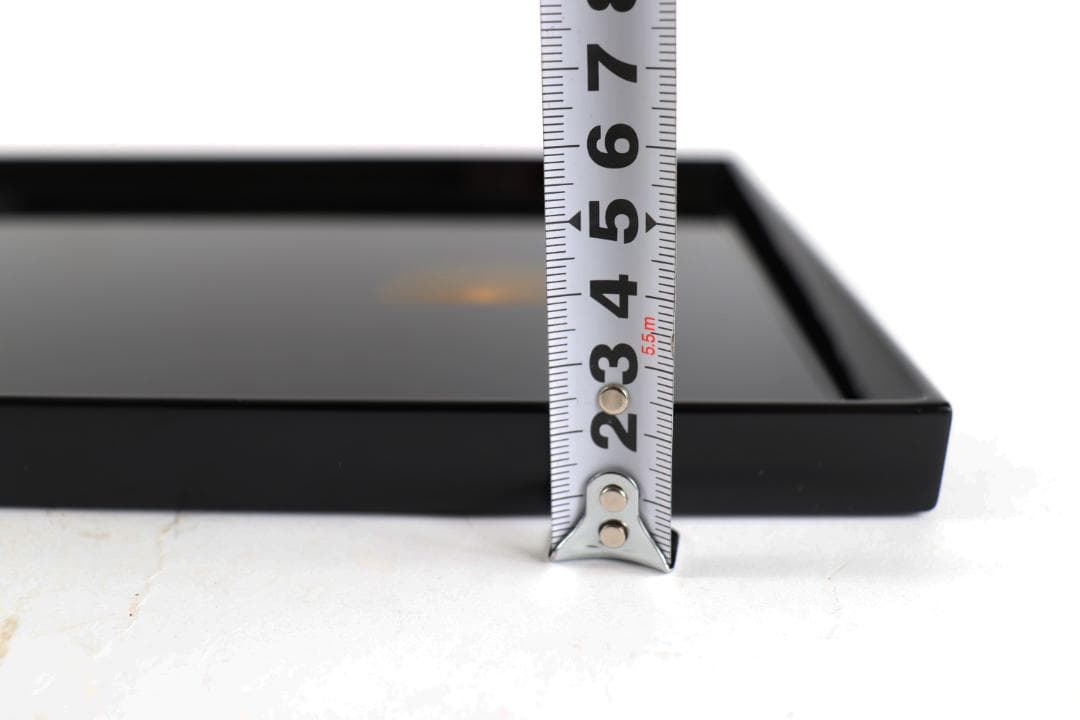 輪島塗 東恒博 寿松沈金 銘々盆 五枚 美品 共箱 茶道具懐石道具会席