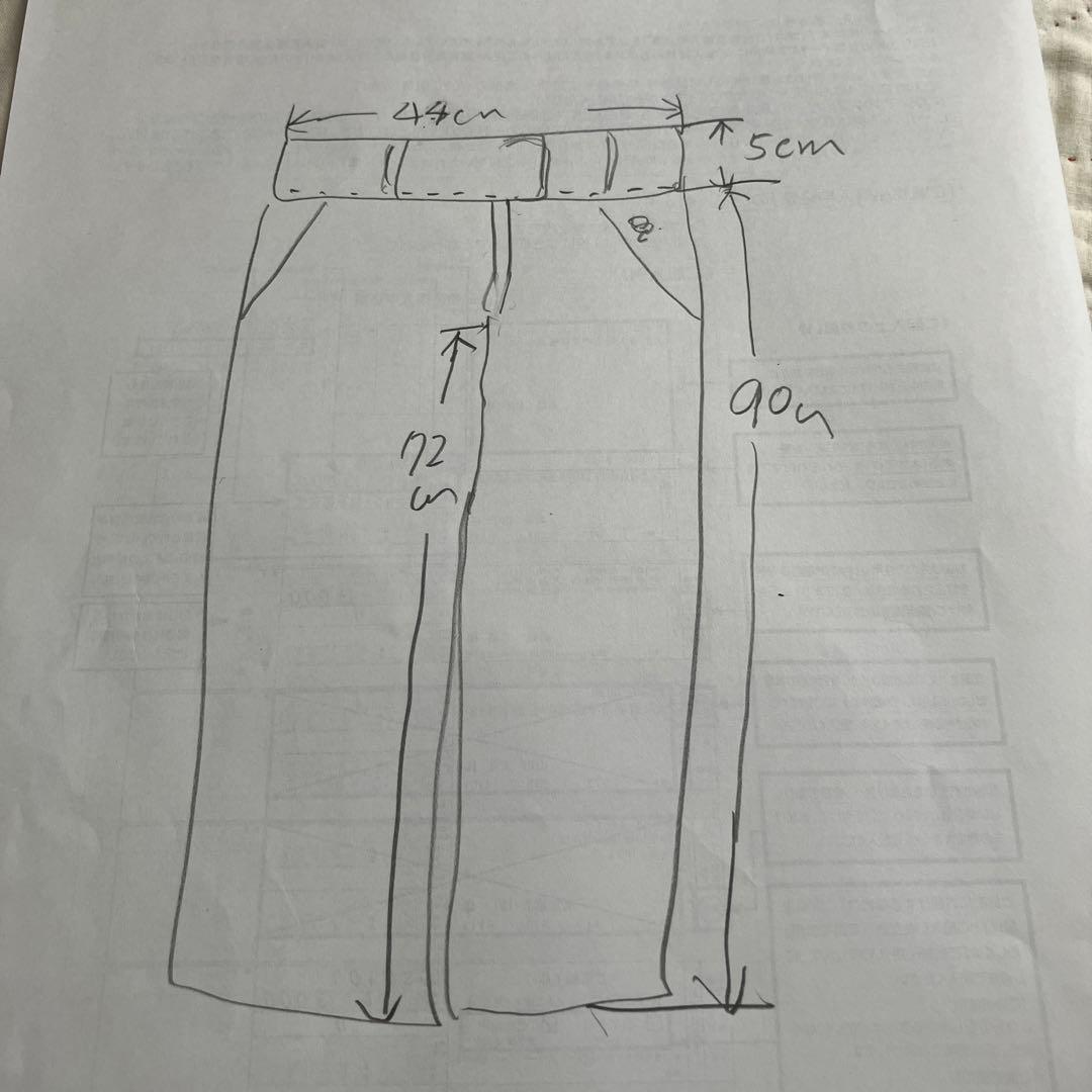 大きなサイズのポールスミスのパンツ46L