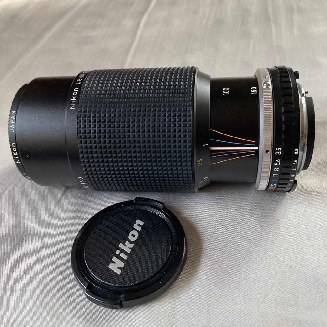 Nikon FEブラックボディ本体レンズ３点セット