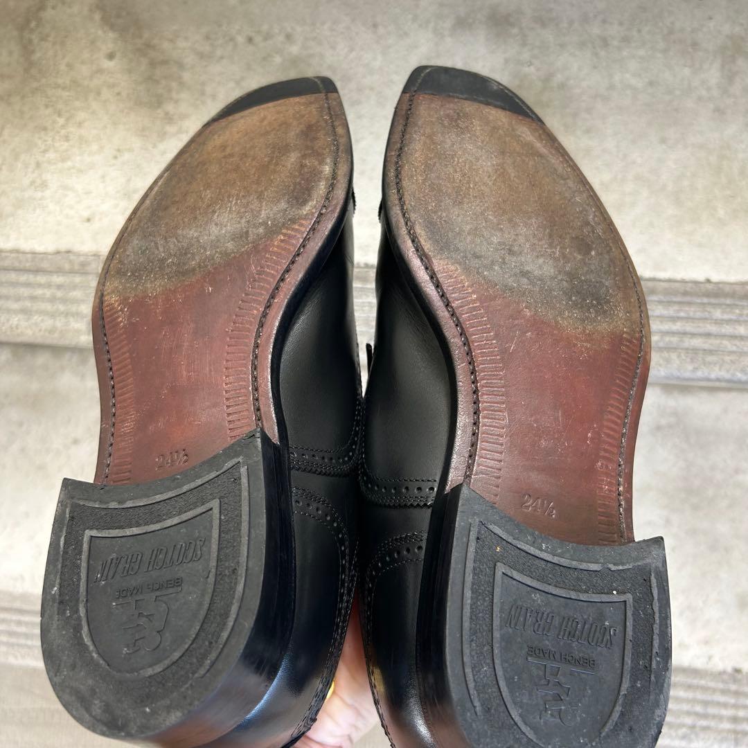 スコッチグレイン セミブローグ パンチドキャップトゥ F-920