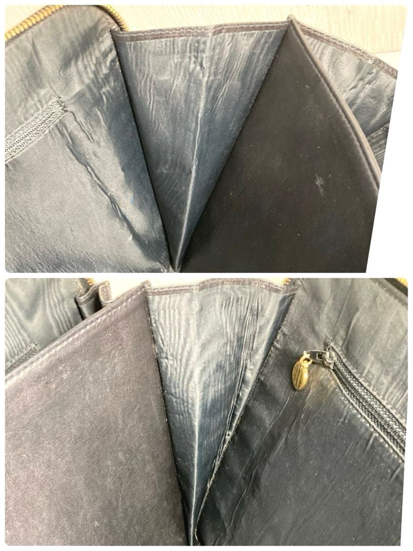 シャネル　ココマーク　パテントレザー　クラッチバッグ　ハンドバック　ブラック