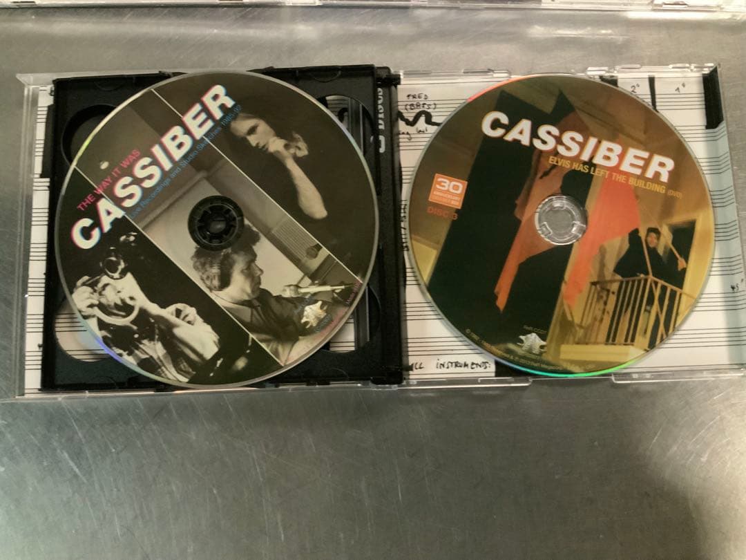 カシーバー Cassiber★1982−1992 6CD＋DVD 良好