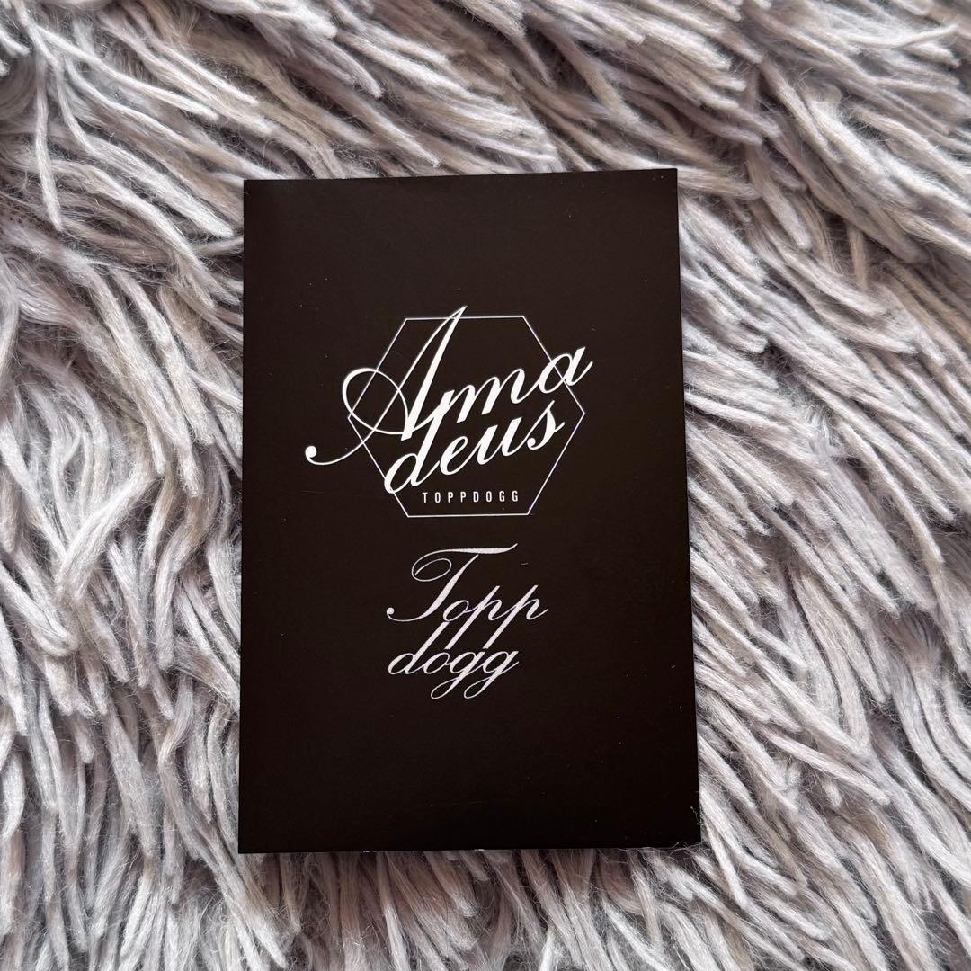TOPPDOGG Amadeus 直筆サイン入り