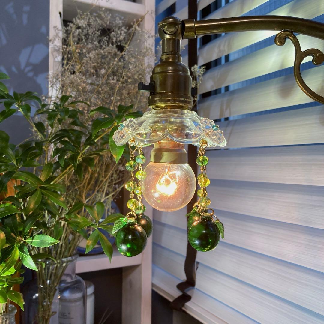 （ご予約⭐︎専用）ミニシャンデリア　（りんご）　1920年　フランスアンティーク