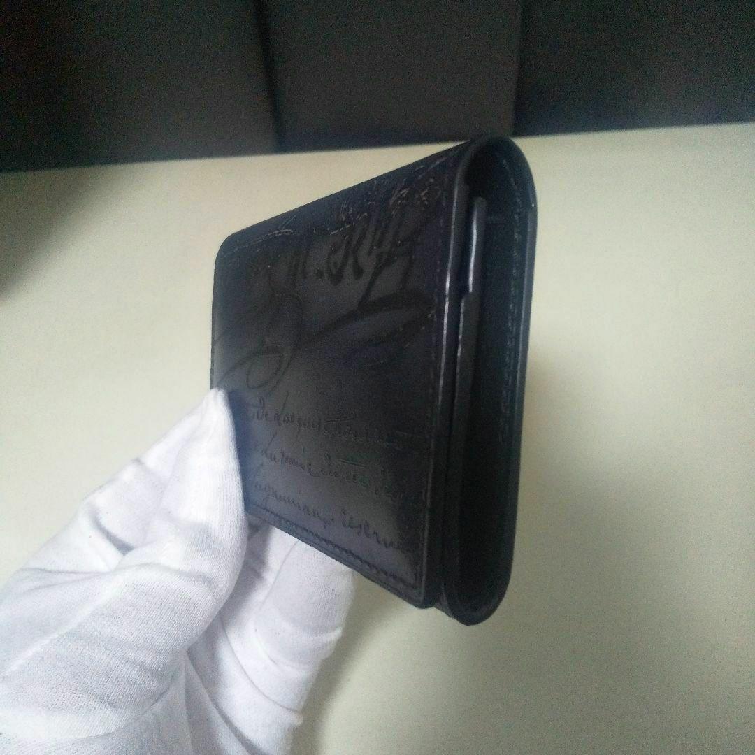 ベルルッティBERLUTI 名刺入れ インブイア スクリットレザーカードホルダー