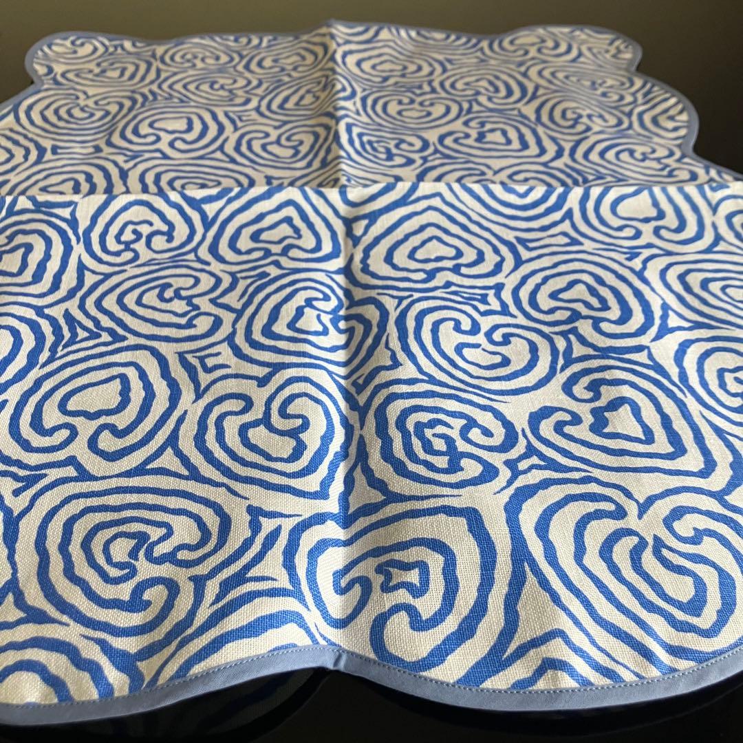 プラテージ　テーブルクロス　イタリア製 リネン　ナプキン　ココ・シャネル