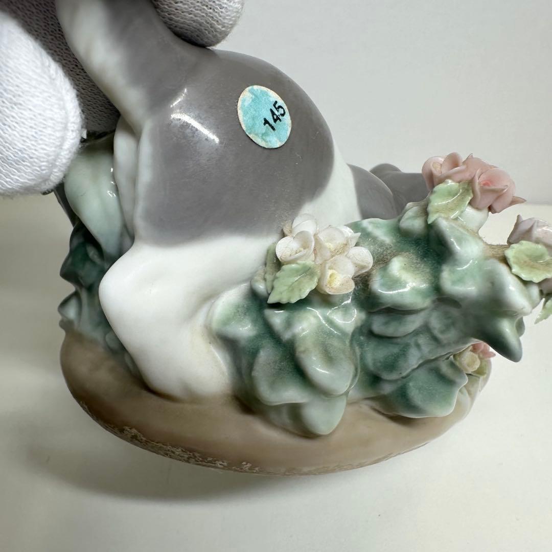 【売り切り！お値下げしました】LLADRÓ 猫　にらみ合い ねこ　リヤドロ