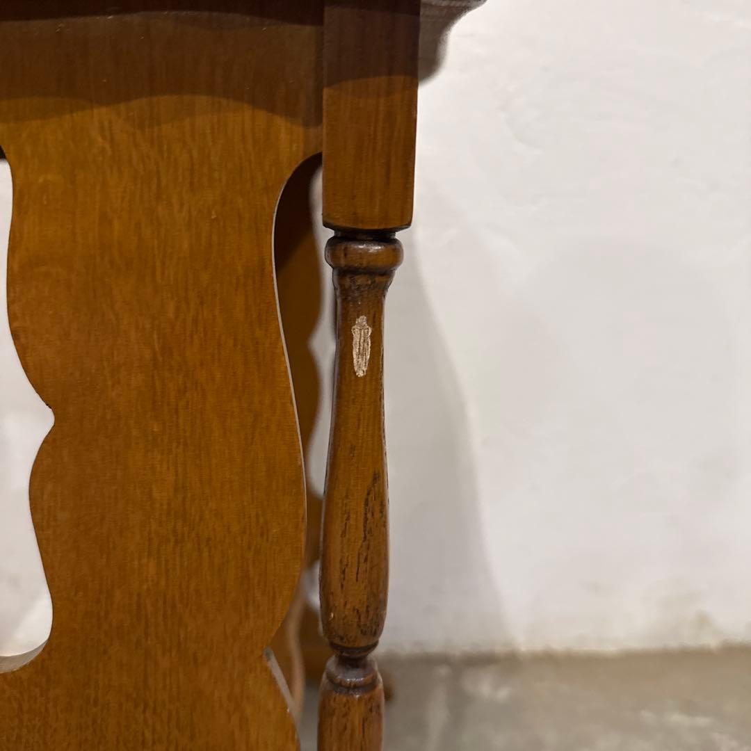 年末年始saleヴィンテージ　サイドテーブル　ブックスタンド　マガジンラック