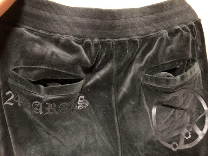 24karats ベロア セットアップジャージ