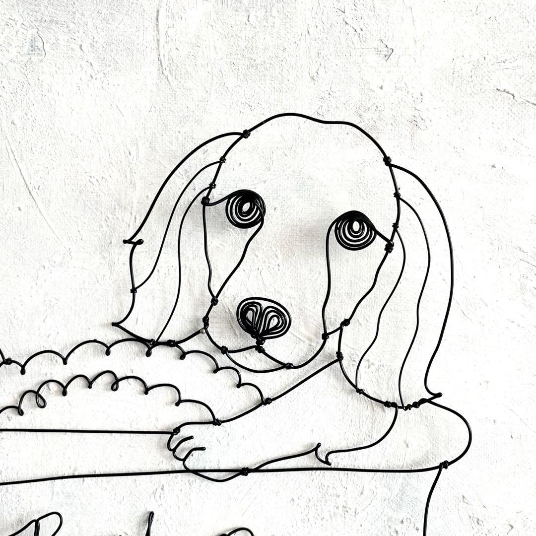 （専用）ダックスフンド、アメコカのワイヤーアート3点