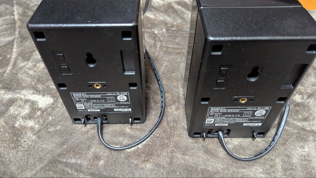 ソニー サウンドバー　HT-Z9F、リアスピーカー　SA-Z9R
