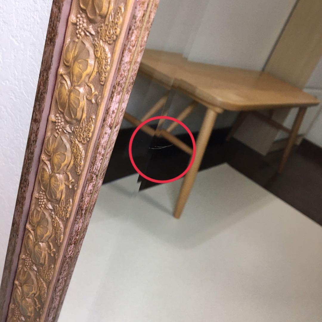 美しい彫刻 Italia Demainイタリア ドマン 壁掛け鏡 ウォールミラー