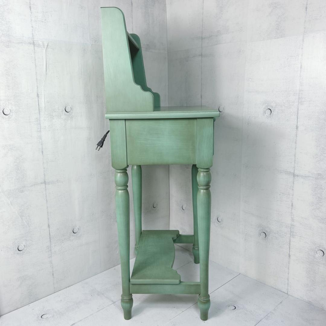 【希少】カリモク　木製　グリーンヒル　ミニデスクコンソール　1998年製