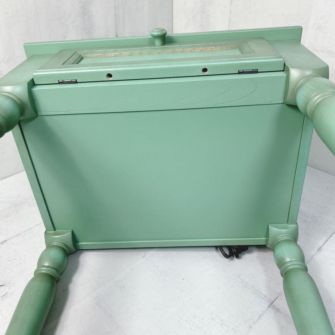 【希少】カリモク　木製　グリーンヒル　ミニデスクコンソール　1998年製