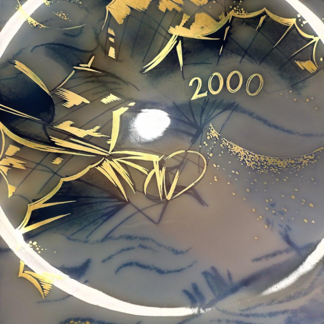 未使用新品 MEISSEN マイセン イヤープレート 2000年 ミレニアム限定