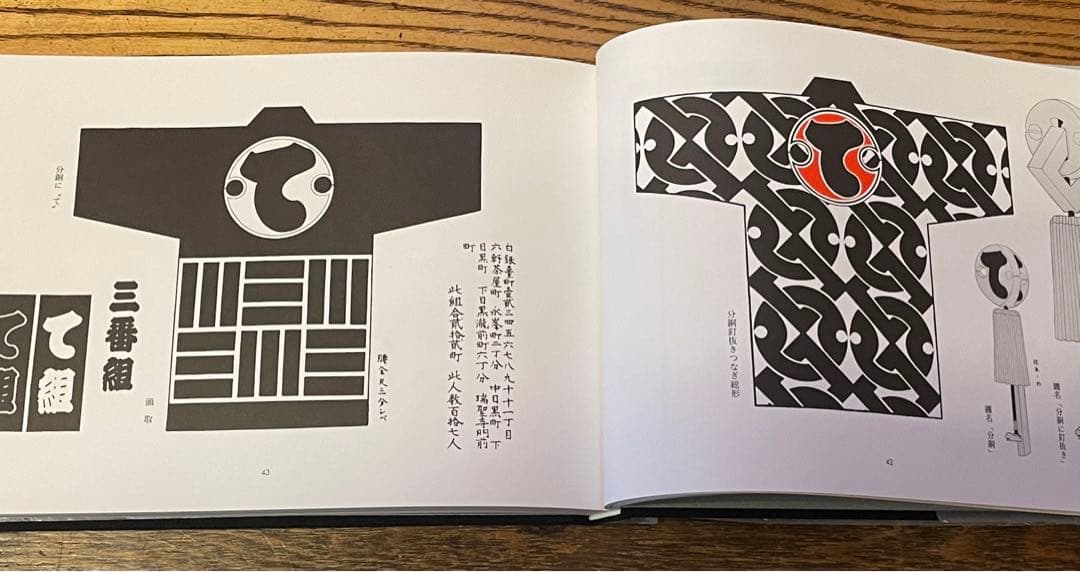 江戸町火消会印控　江戸火消人の半纏及び付帯の図鑑