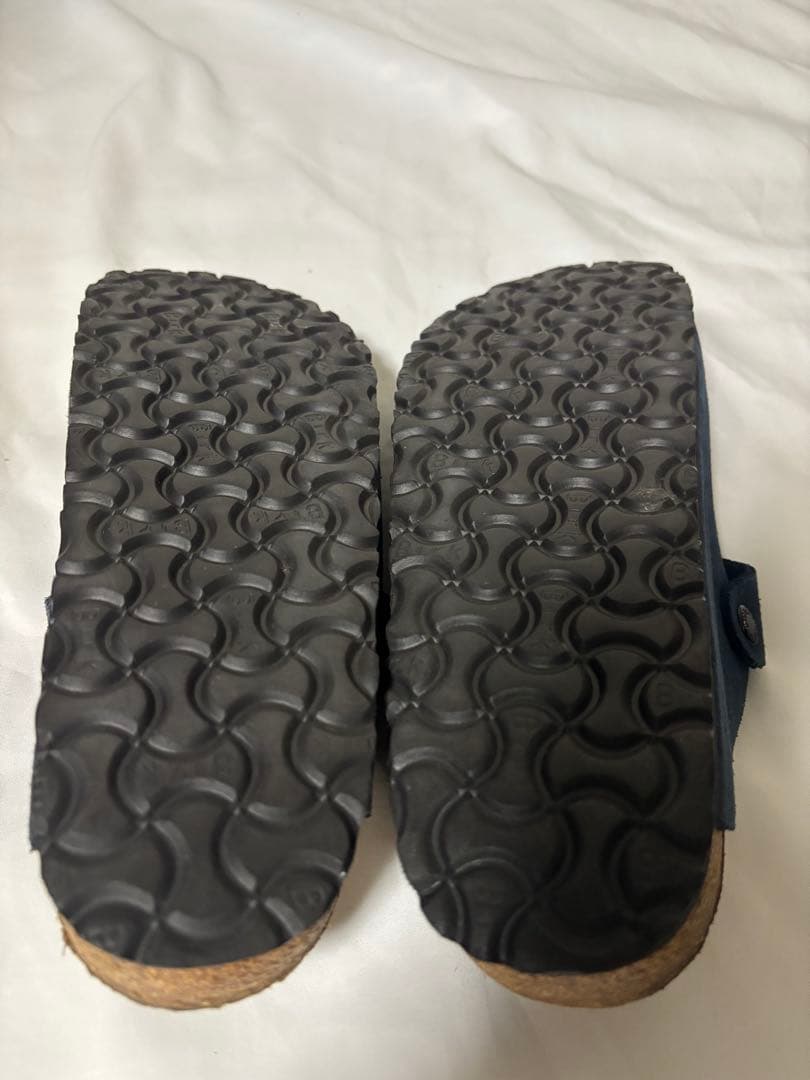 ビルケンシュトック ボストン スウェードレザー［ネイビー］41 26.5センチ