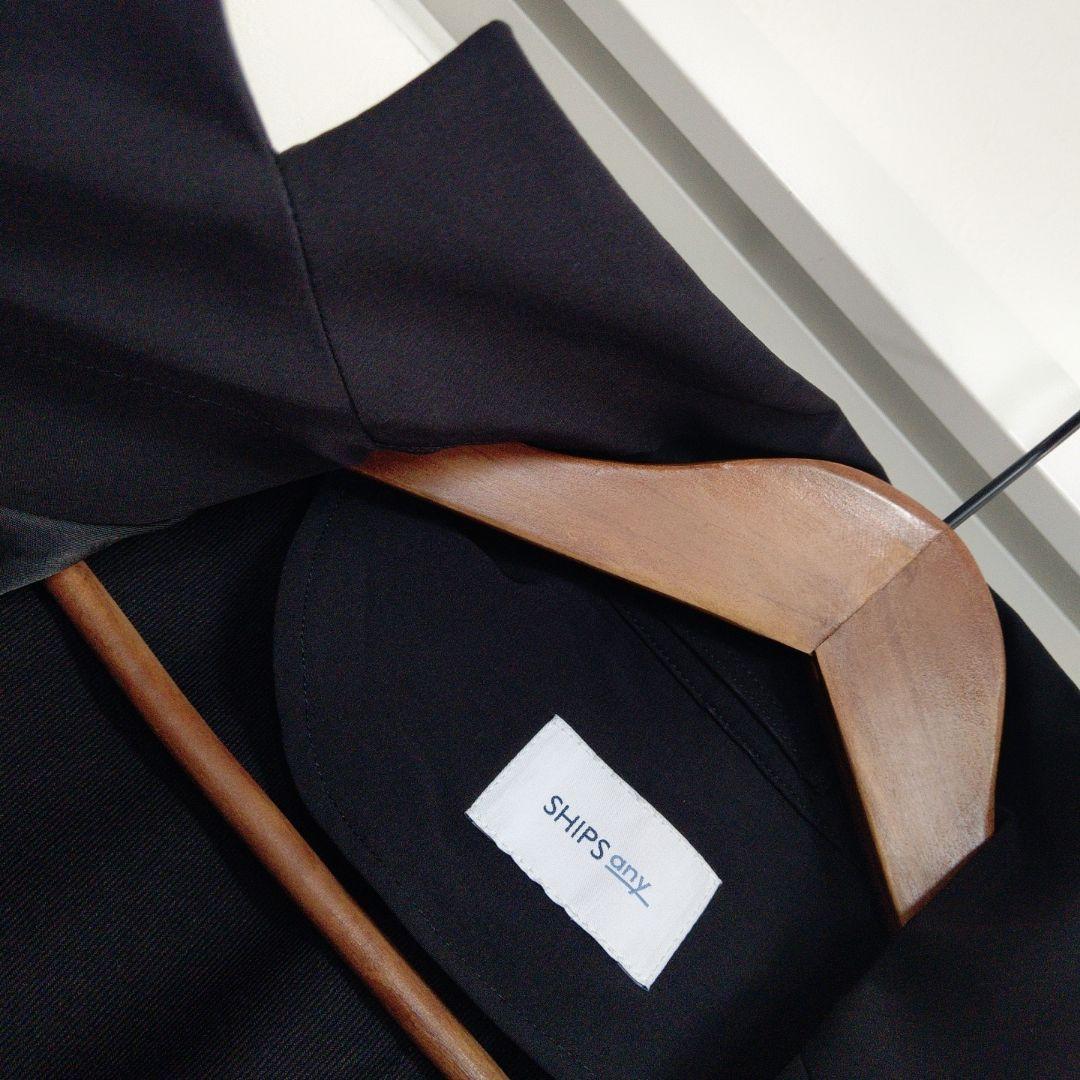 美品 ✨️ SHIPS any ストレッチスーツ セットアップ M 黒