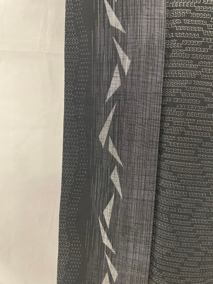 美品　正絹袷　結城紬　単品