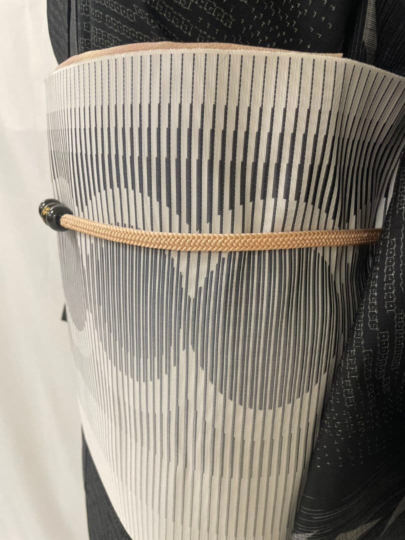 美品　正絹袷　結城紬　単品