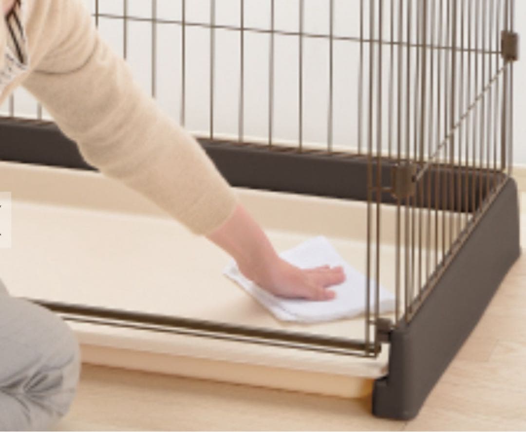 Richell /犬用ケージ　もっとお掃除簡単ペットサークル 小型犬用　訳あり