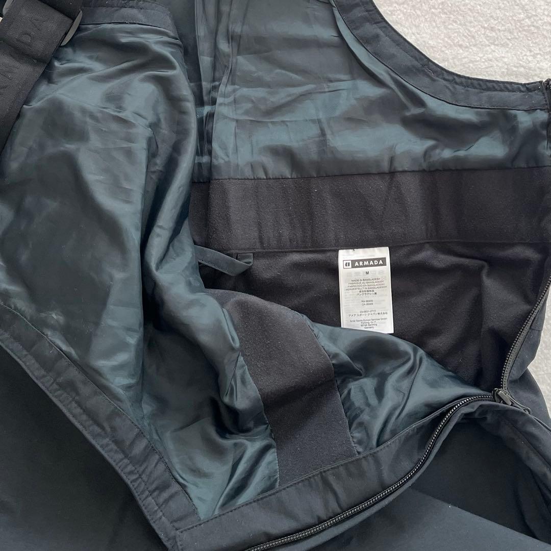 ARMADA アルマダ スキー・スノーボードウェア ビブパンツ Mサイズ 黒