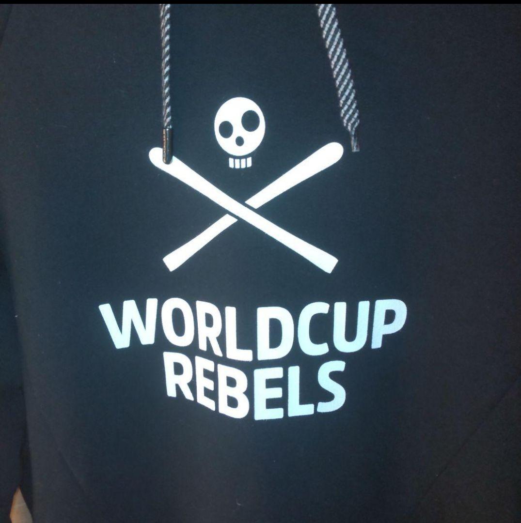 新品タグ付 訳有り ヘッド HEAD WOULD CUP REBELS パーカー