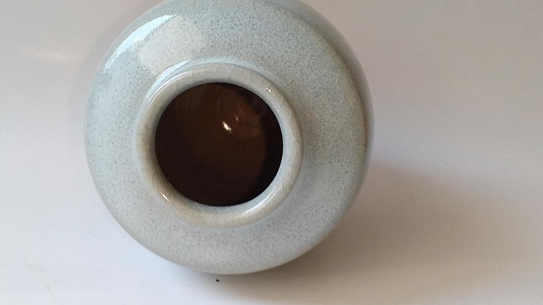 萩 茶入 肩衡茶入 萩焼 江月 仕覆 葛城緞子 茶道具 共箱 新品 未使用品