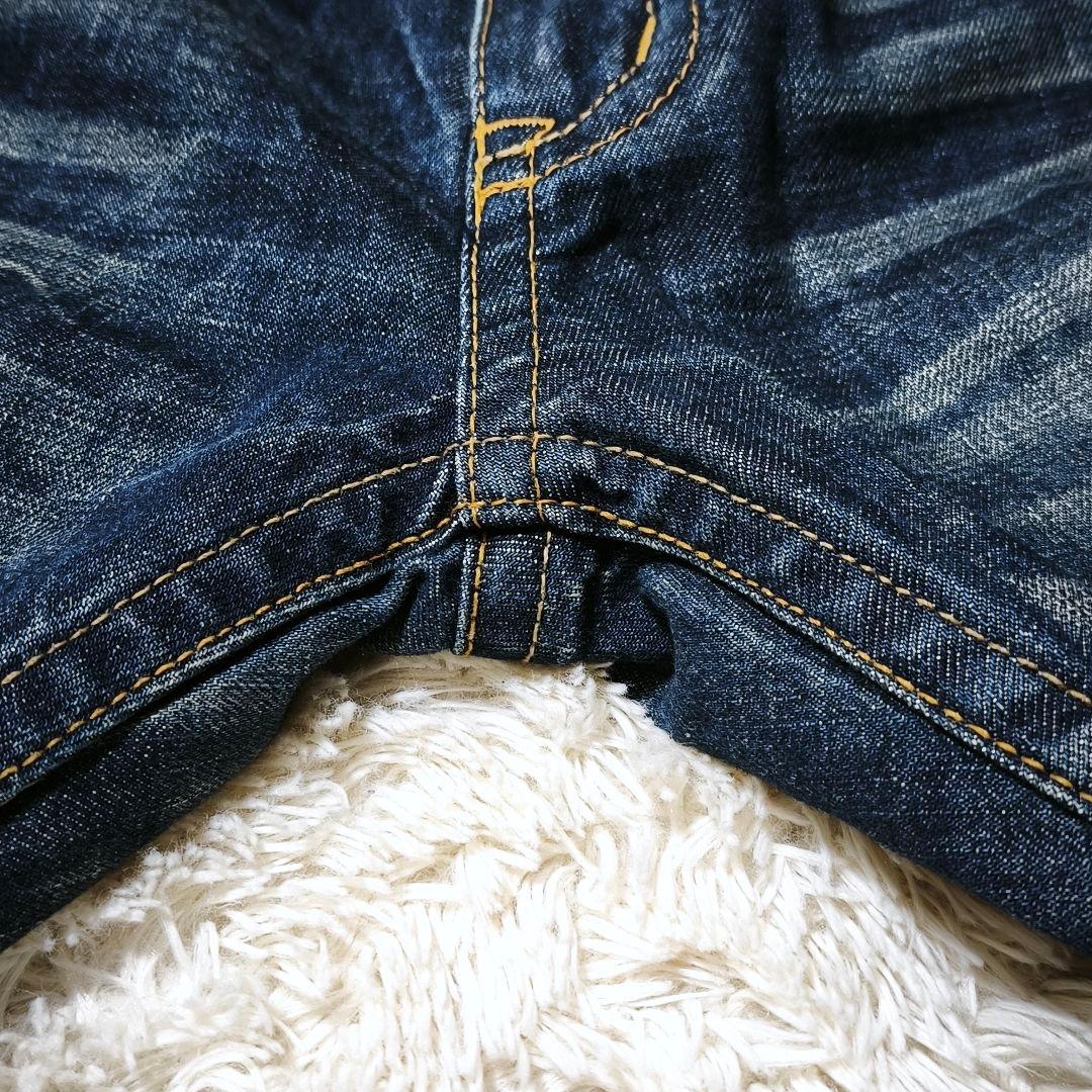 RED PEPPER レッドペッパー 刺繍デニム ブーツカット フレア 羽 翼