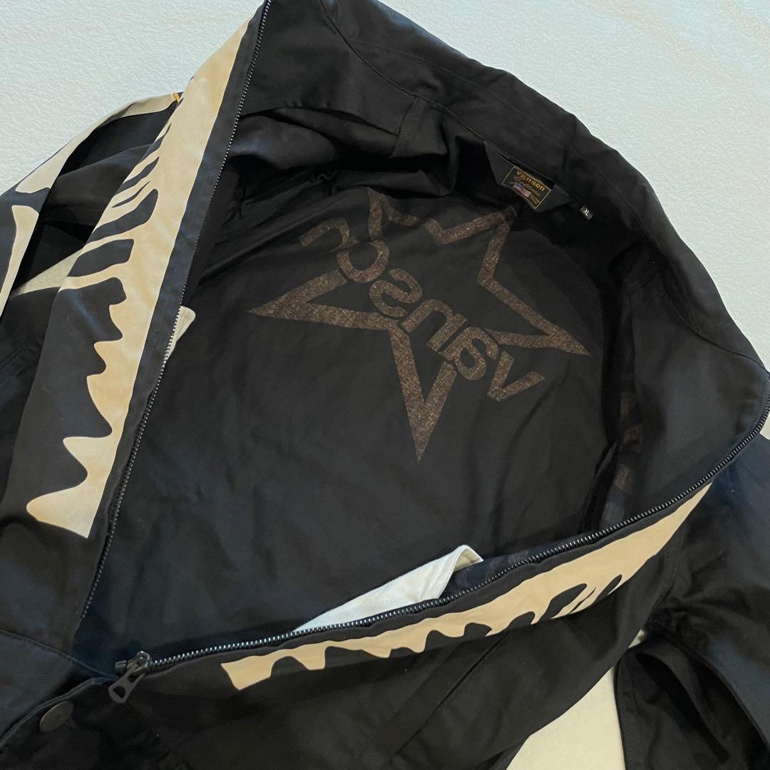 VANSON　オールインワン　つなぎ　ヒューマンボーン　スケルトンデザイン　XL