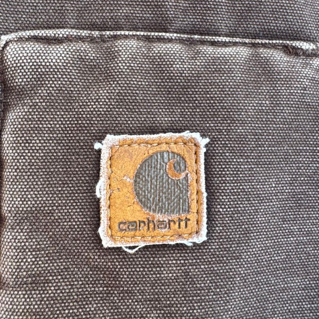 Carhartt ダックベスト V02 DKB ダークブラウン 00s