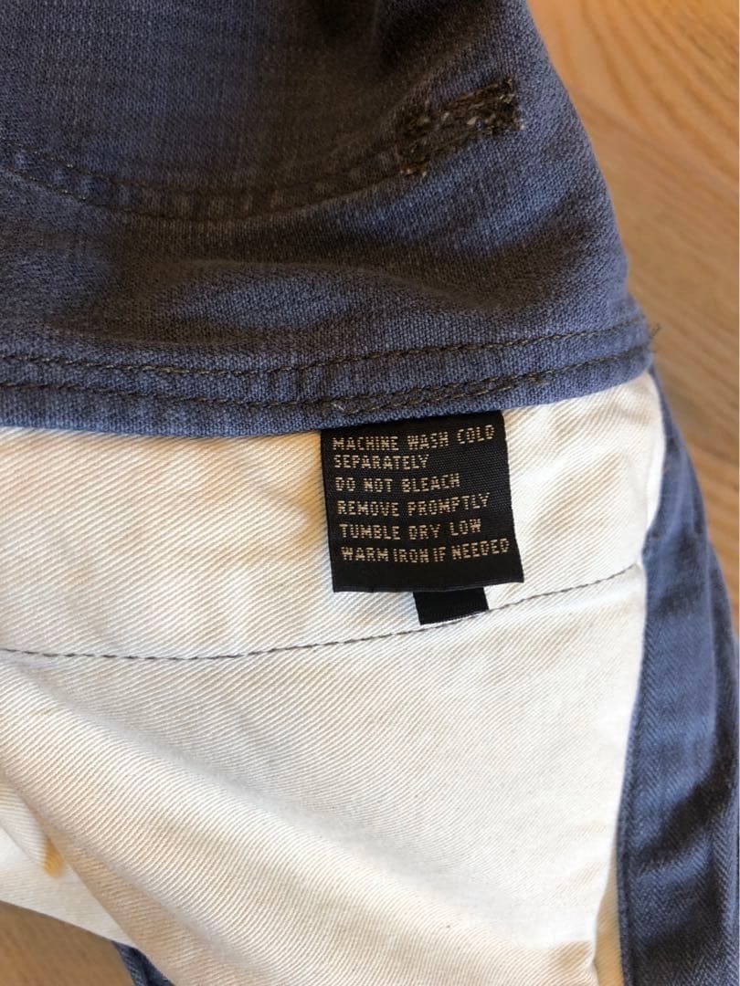 RRL 30〜40'sスタイル コットンチノクロストラウザーズ