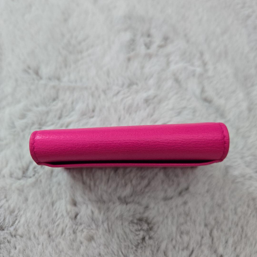 バレンシアガ　ペーパーマニー　 レザー 名刺入れ
