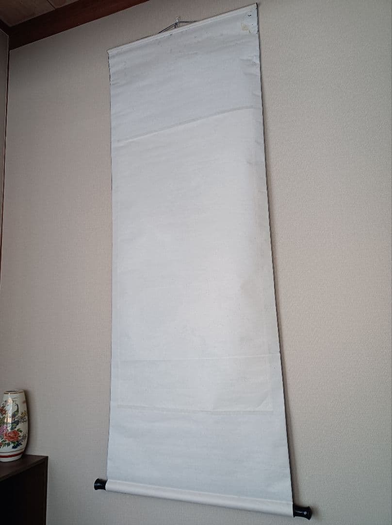 軸 おもてなし 絵 龍神 開運 金運 滝 山水 墨 中国 美術 骨董 インテリア