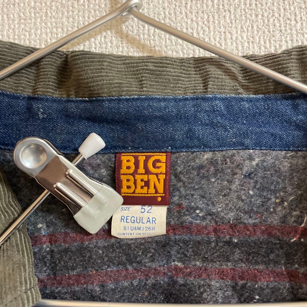 [美品]90s BIG BEN ビッグベン デニムカバーオール coverall