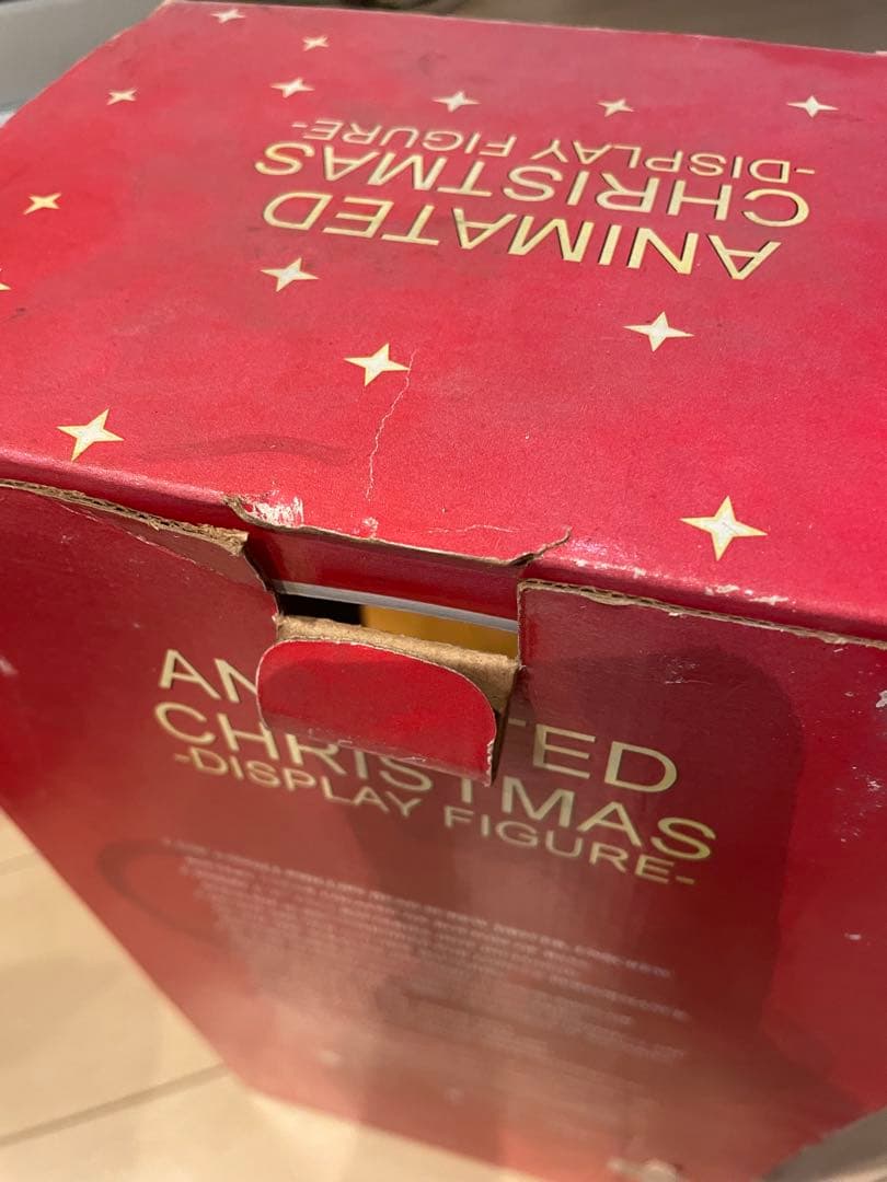 ♡アンティーク ミッキーマウス　サンタ 箱付き クリスマス　ディスプレイフィギュ