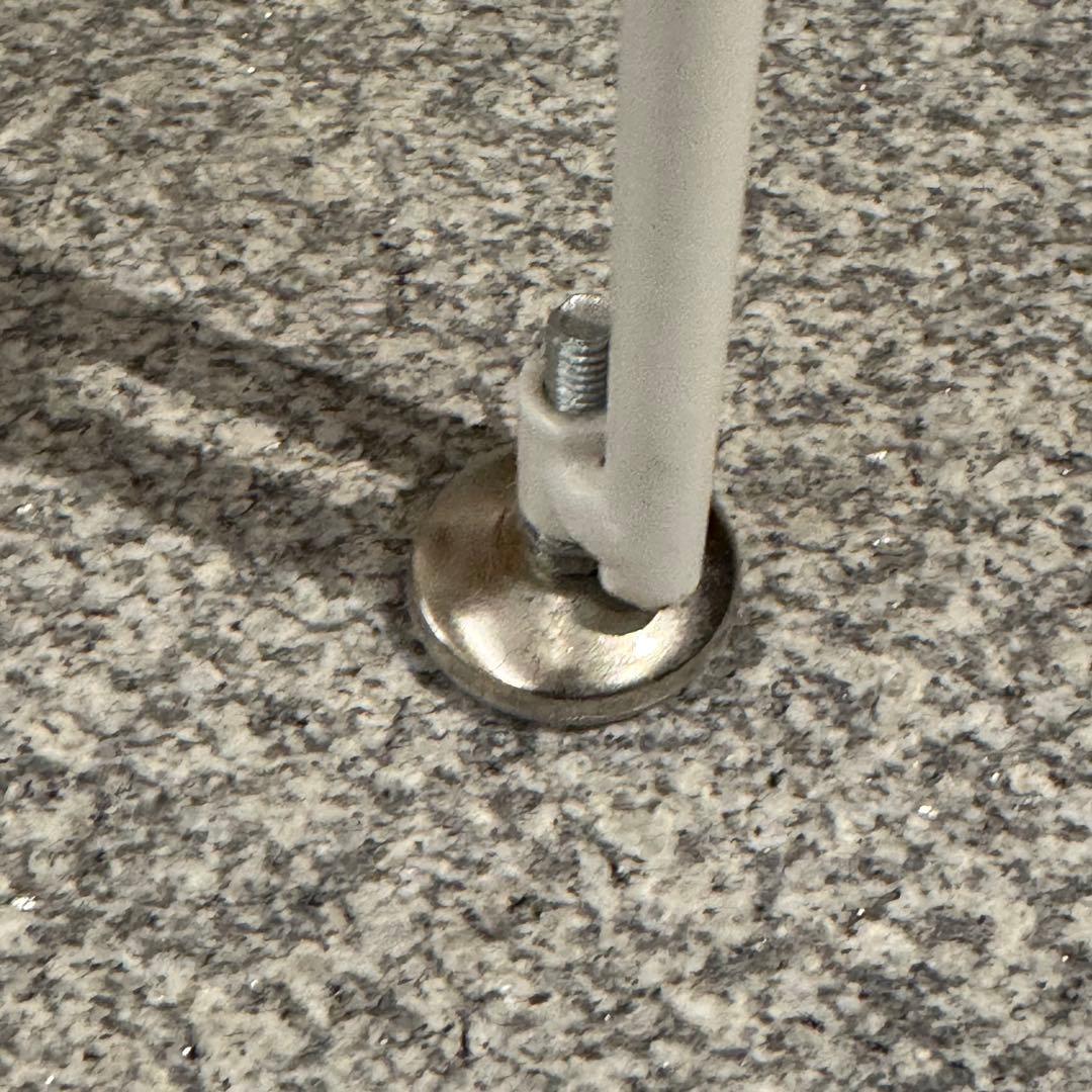 ベルメゾン ダブルワイヤーレンジ台 ナチュラル×ホワイト 幅84cm