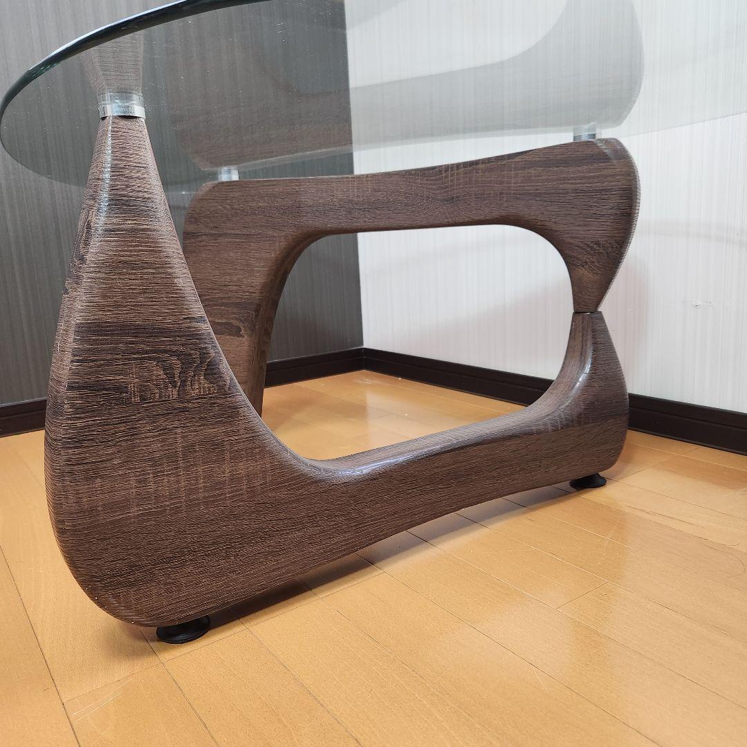 【送料無料】イサム ノグチ　コーヒーテーブル　リプロダクト　ブラウン