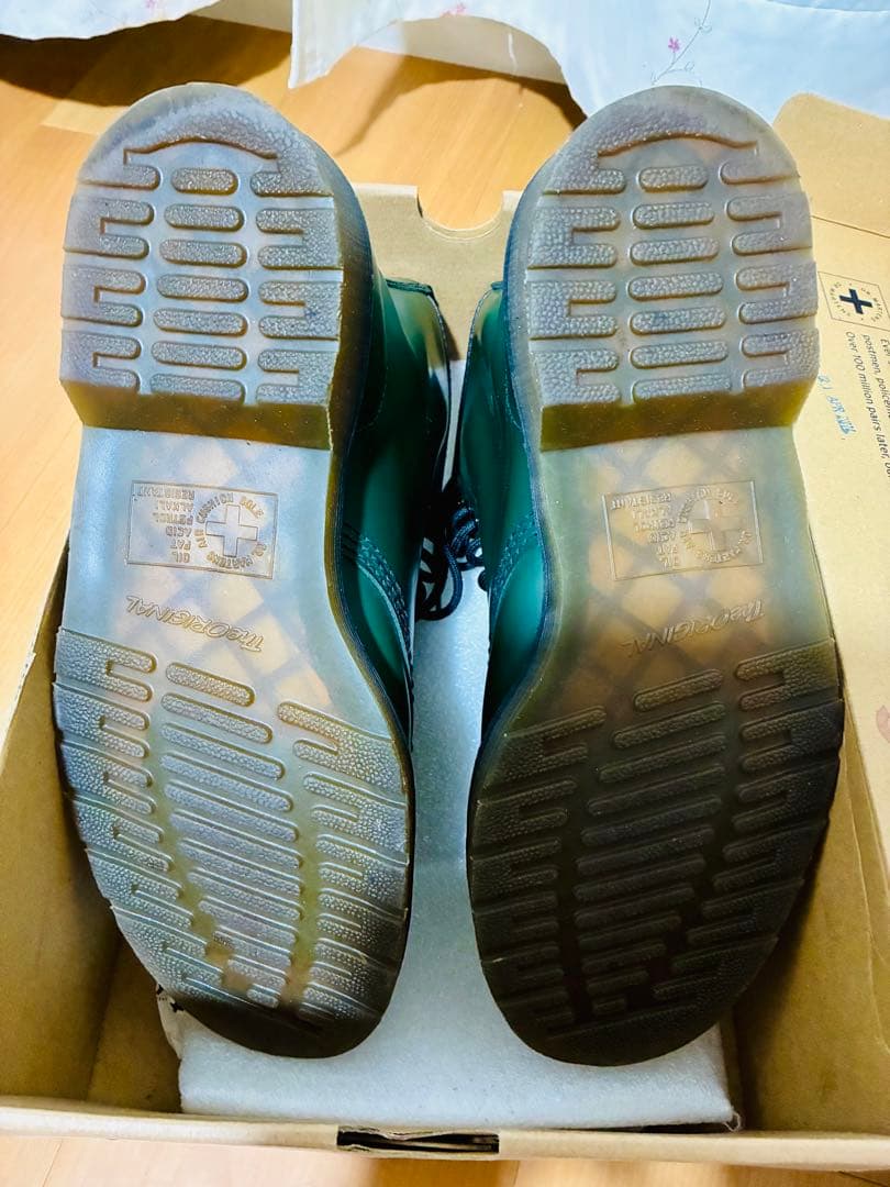 キムコDr. Martens 8ホールグリーンEU41