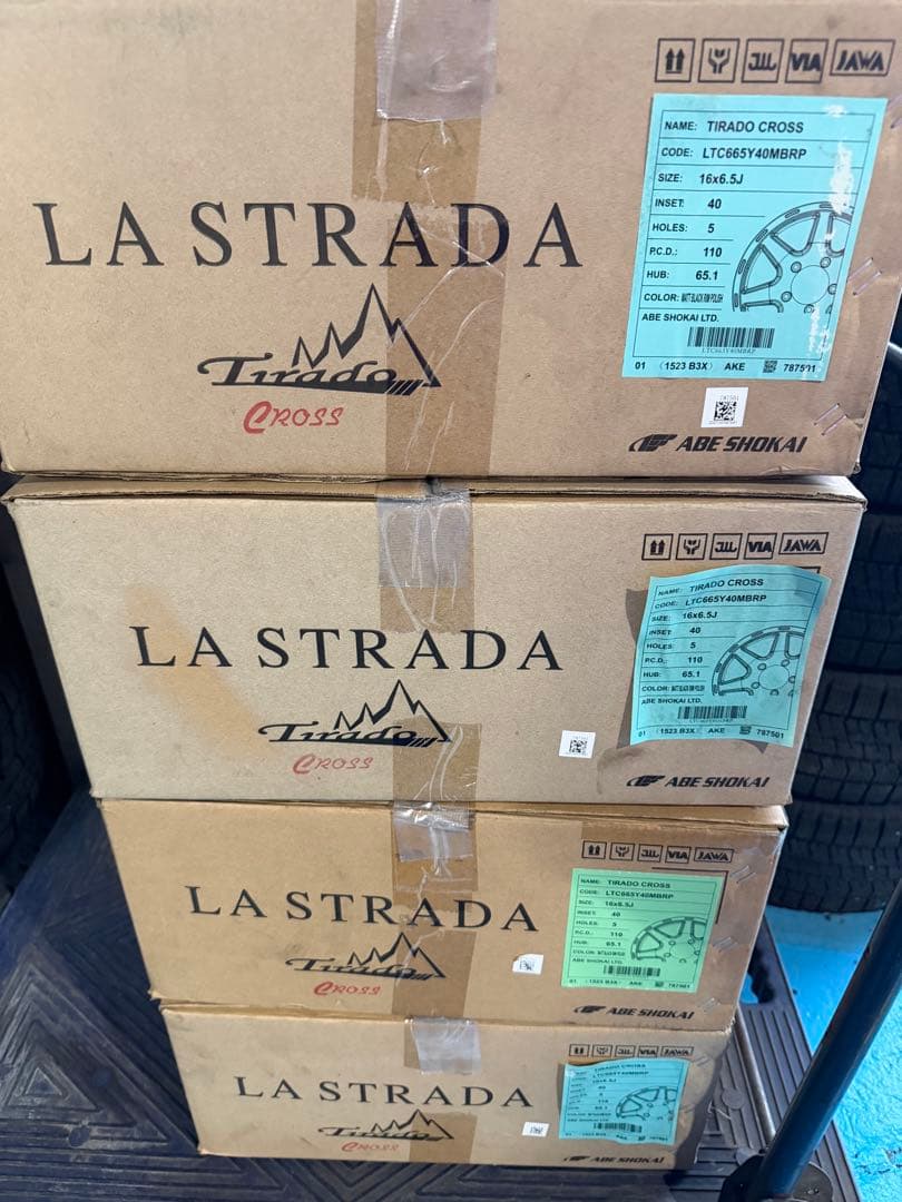 Jeep レネゲード コンパス16インチ アルミホイール ティラードクロス4本