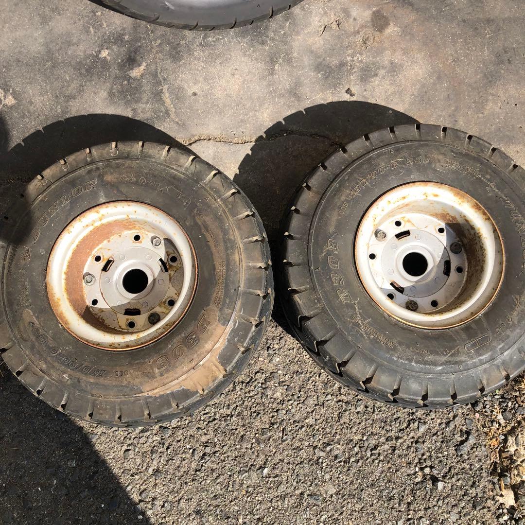 送料込み☆HONDA２サイクルジャイロキャノピー前後ホイール３点SET